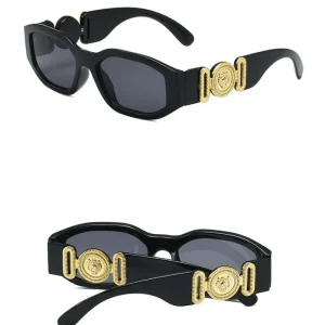 Lunettes de soleil rétro carrées irrégulières pour femmes et hommes, lunettes de soleil de styliste à petite monture, tendance, nuances de produits UV400, nouvelle collection