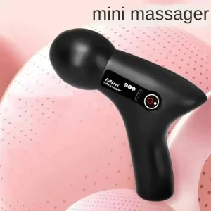 Mini Pistolet de Énergie Électrique Portable à 6 Têtes avec Écran LCD, Ohio eur Musculaire pour le Cou, les Pieds et le Corps
