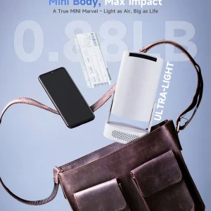 Projecteur portable Magcubic HY300 Pro+ 8K Android 14, 8000 lumens, WiFi 6, BT5.4, cinéma en plein air, haut-parleur HiFi 5W, prise en charge de la résolution 720P HD