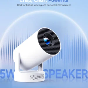 Projecteur portable Magcubic HY300 Pro+ 8K Android 14, 8000 lumens, WiFi 6, BT5.4, cinéma en plein air, haut-parleur HiFi 5W, prise en charge de la résolution 720P HD