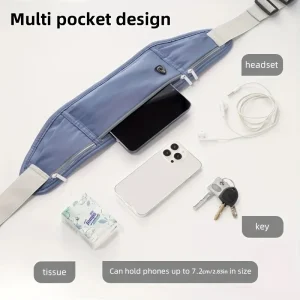 Sac de course femmes sac de taille sac de ceinture hommes sport Fanny Pack sac de téléphone portable salle de sport course téléphone portable Jogging course cyclisme taille sac